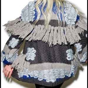 For Love and Lemons Marte Fringe Cardigan